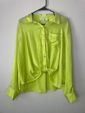 Rose & Olive Neon Lime Shirt